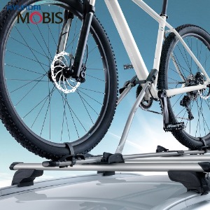 현대모비스 자전거 캐리어 잠금장치 스트랩적용 편리한장착 오토캠핑