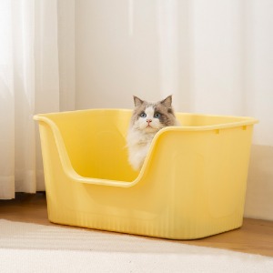 개과천선 바스켓 캣 토일렛 고양이 화장실 돔형태 대형 모래삽 세트