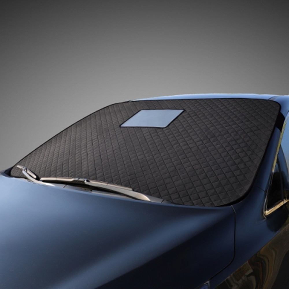 LF소나타 방수코팅 사계절 맞춤형 차량용 앞유리커버 블랙박스형